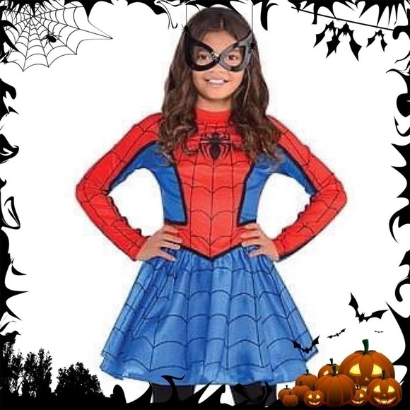 NWOT Girl’s L Spider-Girl Halloween Costume - Picture 1 of 9